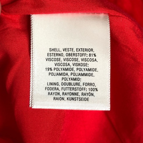 NWT Anthropologie Maeve Red Juliet Corsete… - Picture 6 of 8